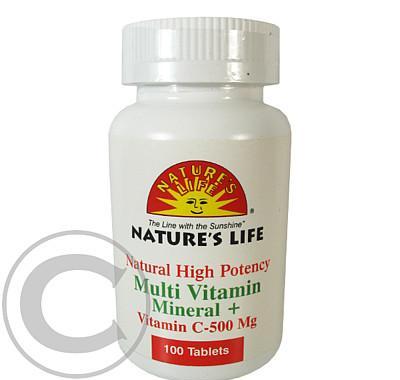 Nature`s Life 03 Multiv.   min.   extra C 500g  tbl. 100